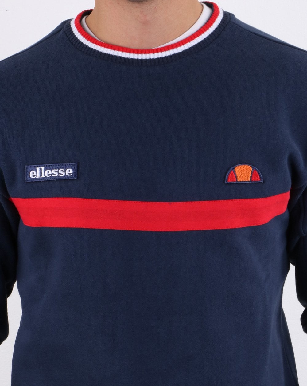 Ellesse – Columbus – Sweatshirt in Marineblau