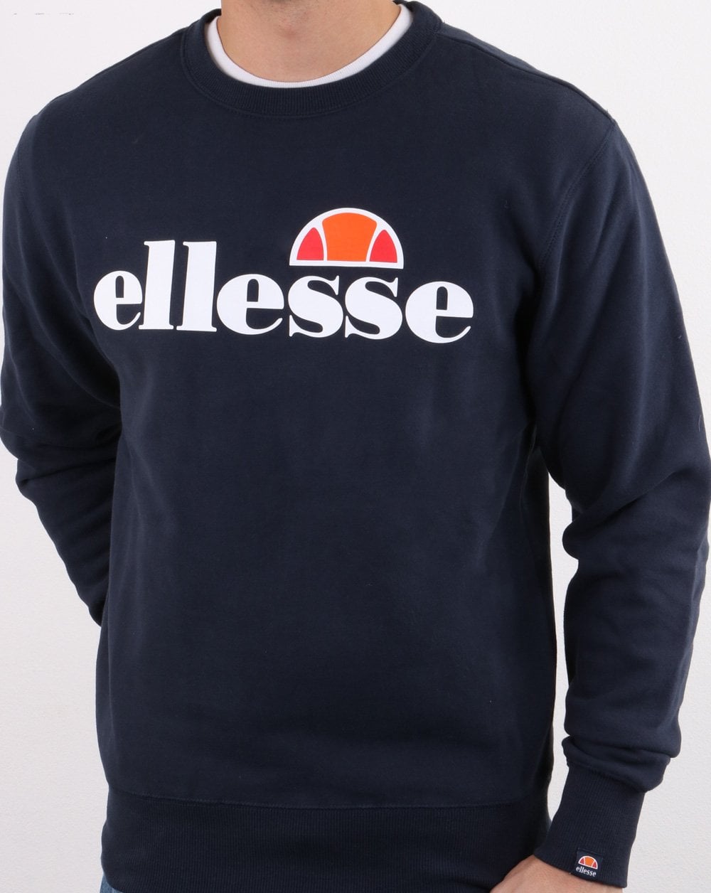 Ellesse Logo Sweatshirt Navy