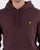 Lyle And Scott Pullover Hoodie Berry