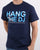 80s Casual Classics Hang The DJ T-shirt Navy