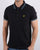 Lyle And Scott Tipped Polo Shirt Black/Petrol