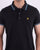 Lyle And Scott Tipped Polo Shirt Black/Petrol
