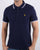 Lyle And Scott Tipped Polo Shirt Navy/White
