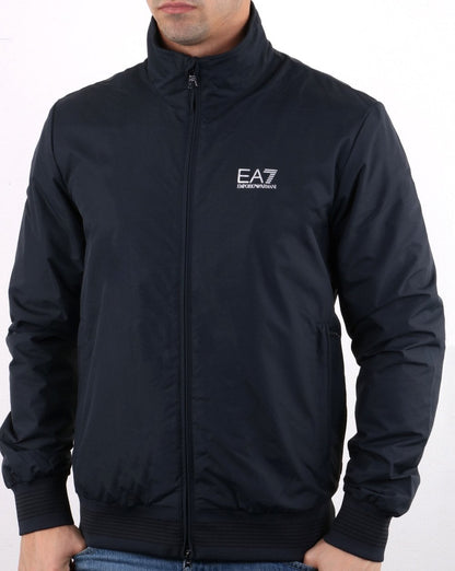 Emporio Armani Ea7 Bomberjacke Marineblau/Silber