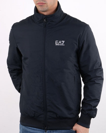 Emporio Armani Ea7 Bomberjacke Marineblau/Silber
