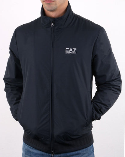 Emporio Armani Ea7 Bomberjacke Marineblau/Silber