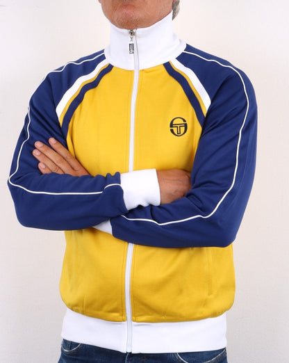 Sergio Tacchini Ghibli Trainingsjacke Gelb/Vintage Blau