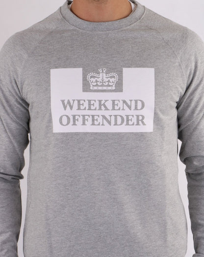 Weekend Offender Penitentiary Sweatshirt Graumeliert