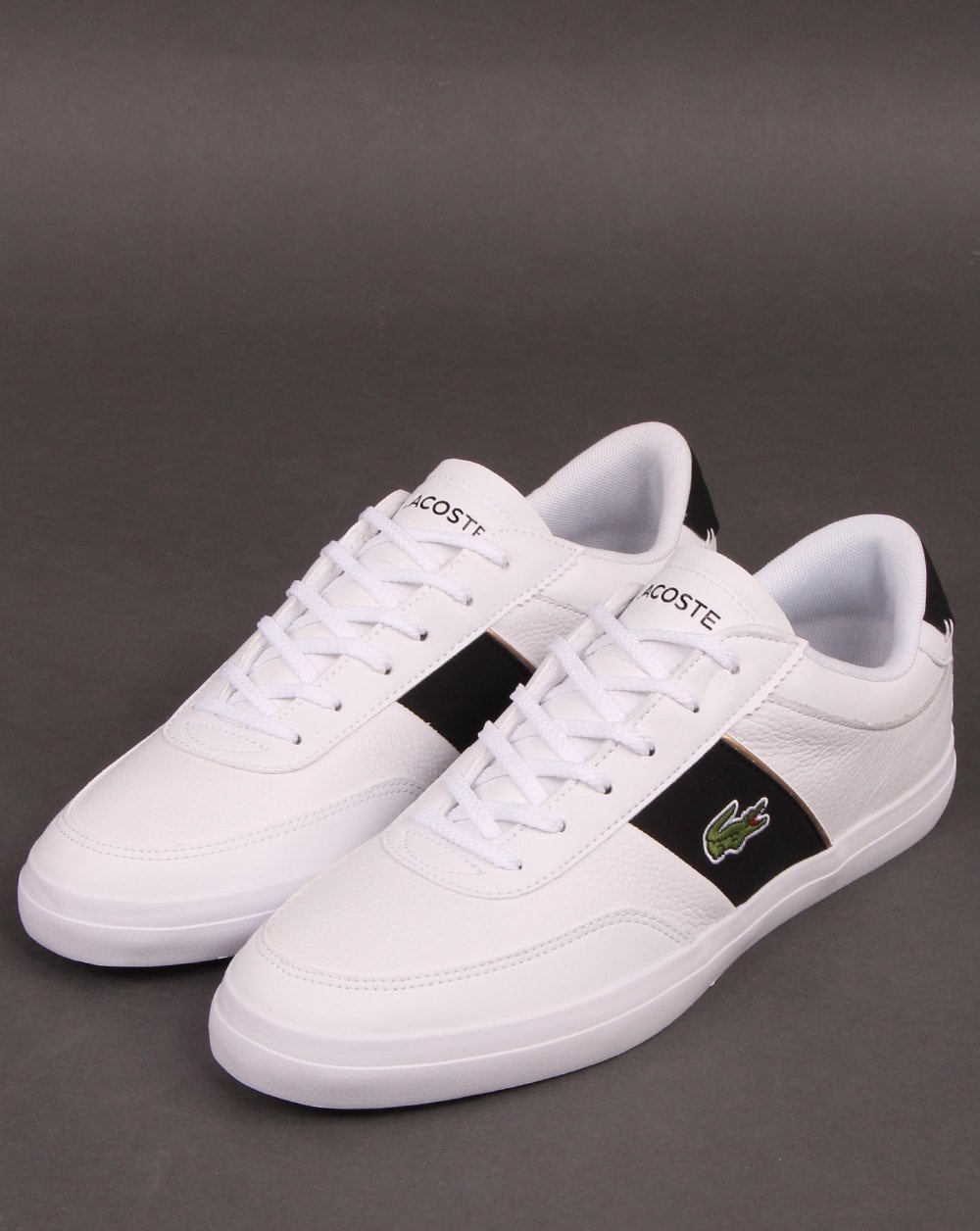 Lacoste Footwear Court Master Trainer Weiß/Schwarz