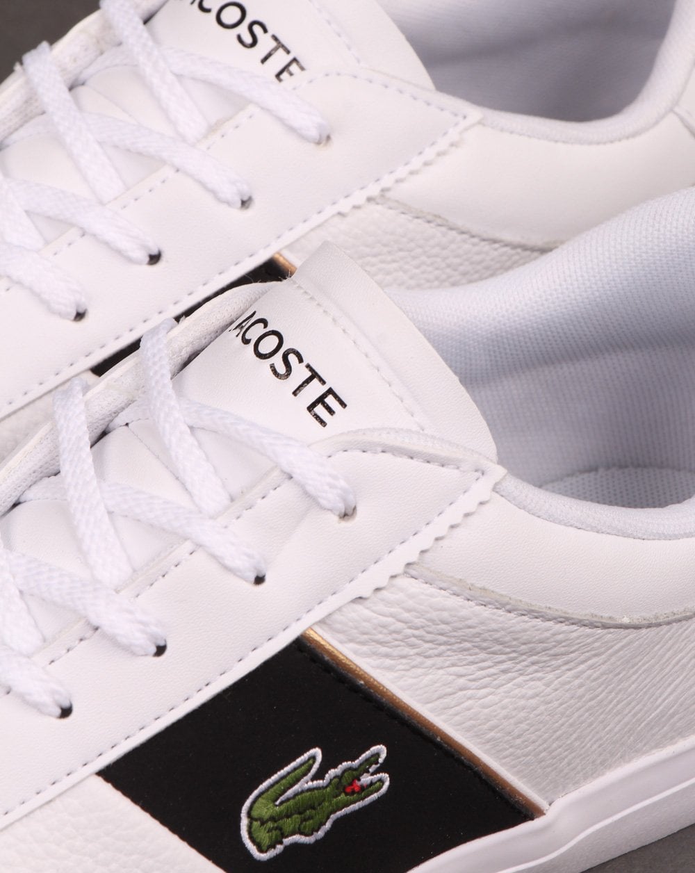 Lacoste Footwear Court Master Trainer Weiß/Schwarz