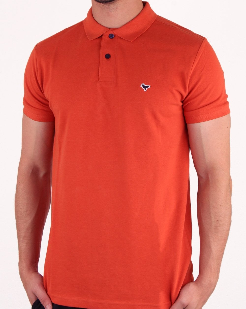 Weekend Offender Dove Poloshirt Orange