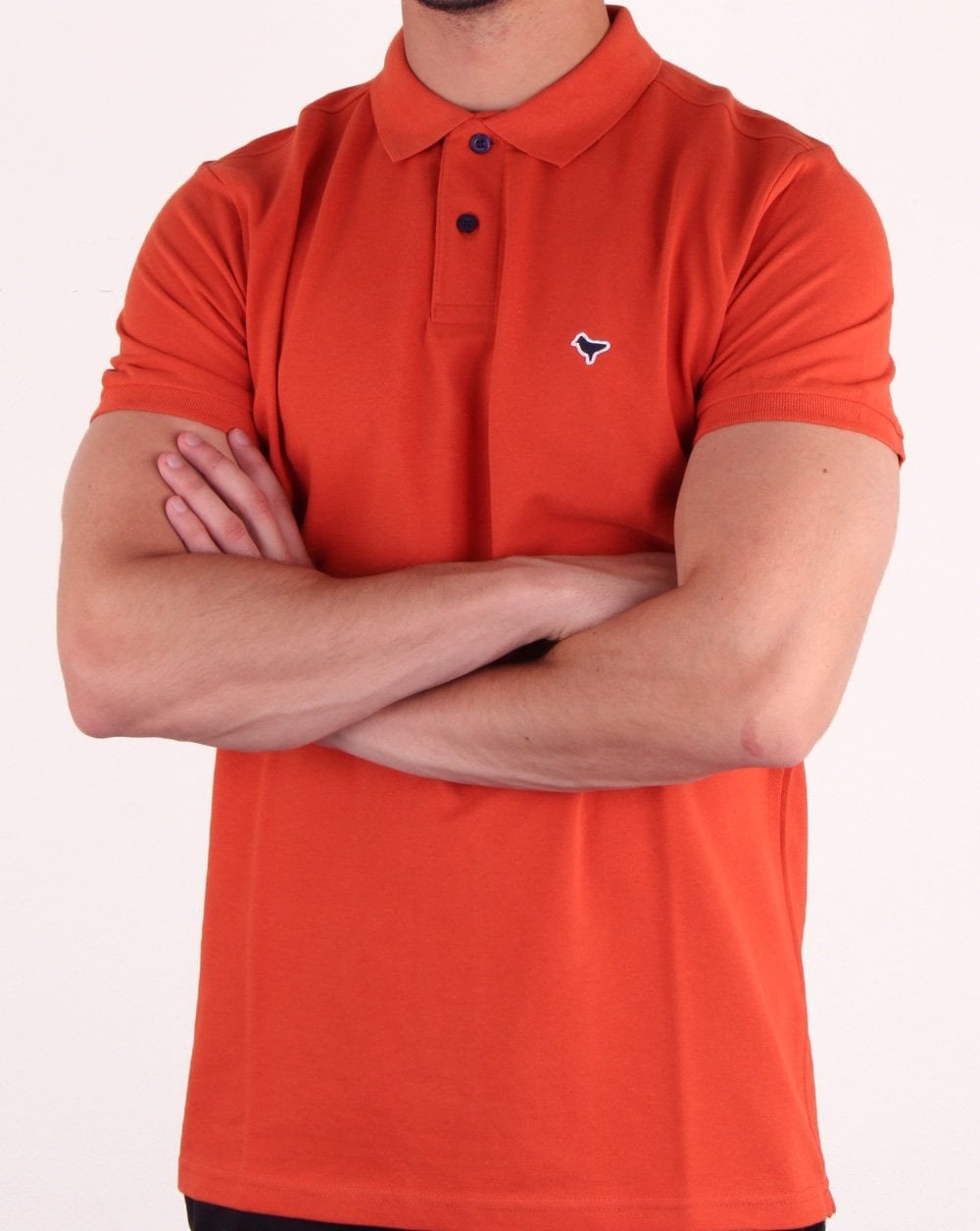 Weekend Offender Dove Poloshirt Orange