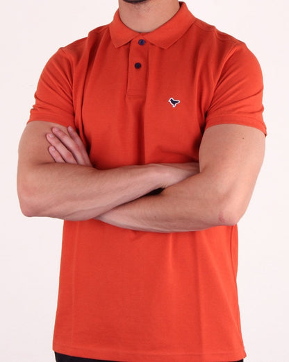 Weekend Offender Dove Poloshirt Orange