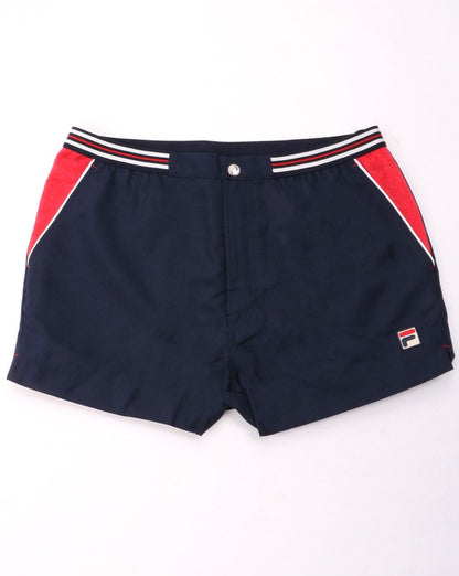 Fila Vintage High Tide 4 Shorts Marineblau/Rot