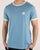Pretty Green Milford Marl Move On T-shirt Blue