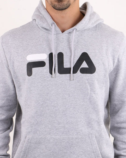 Fila Vintage Fiori Logo Hoodie Hellgrau meliert