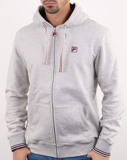 Fila Vintage Tenconi Hoody Hellgraumeliert