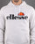 Ellesse Logo Hoody Light Grey