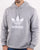 Adidas Originals Trefoil Hoodie Med Grey Heather