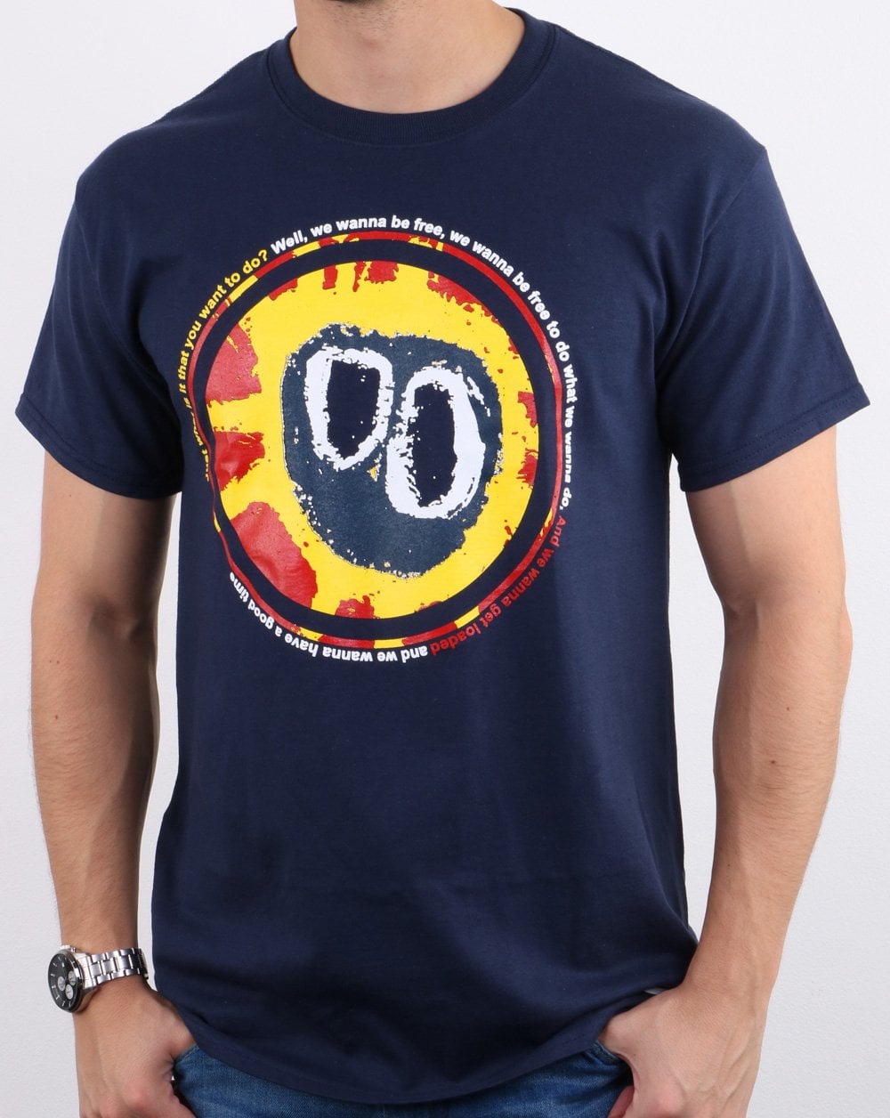 Loaded T-Shirt Marineblau