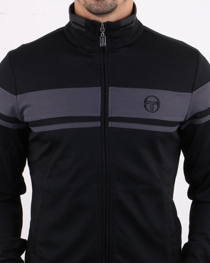 Sergio Tacchini Masters Trainingsjacke Schwarz/Grau
