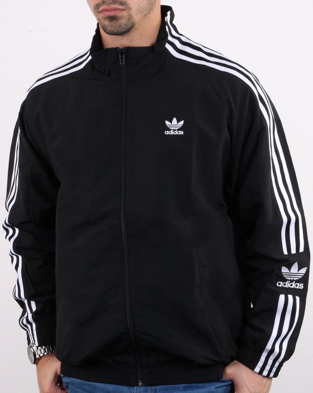 Adidas Originals Reißverschlussjacke Schwarz