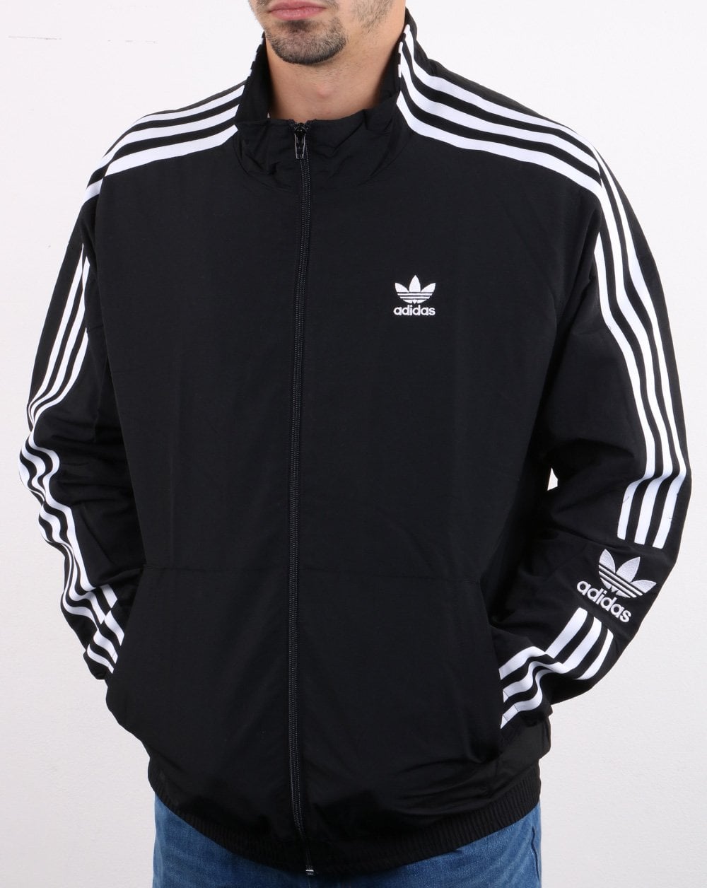 Adidas Originals Reißverschlussjacke Schwarz