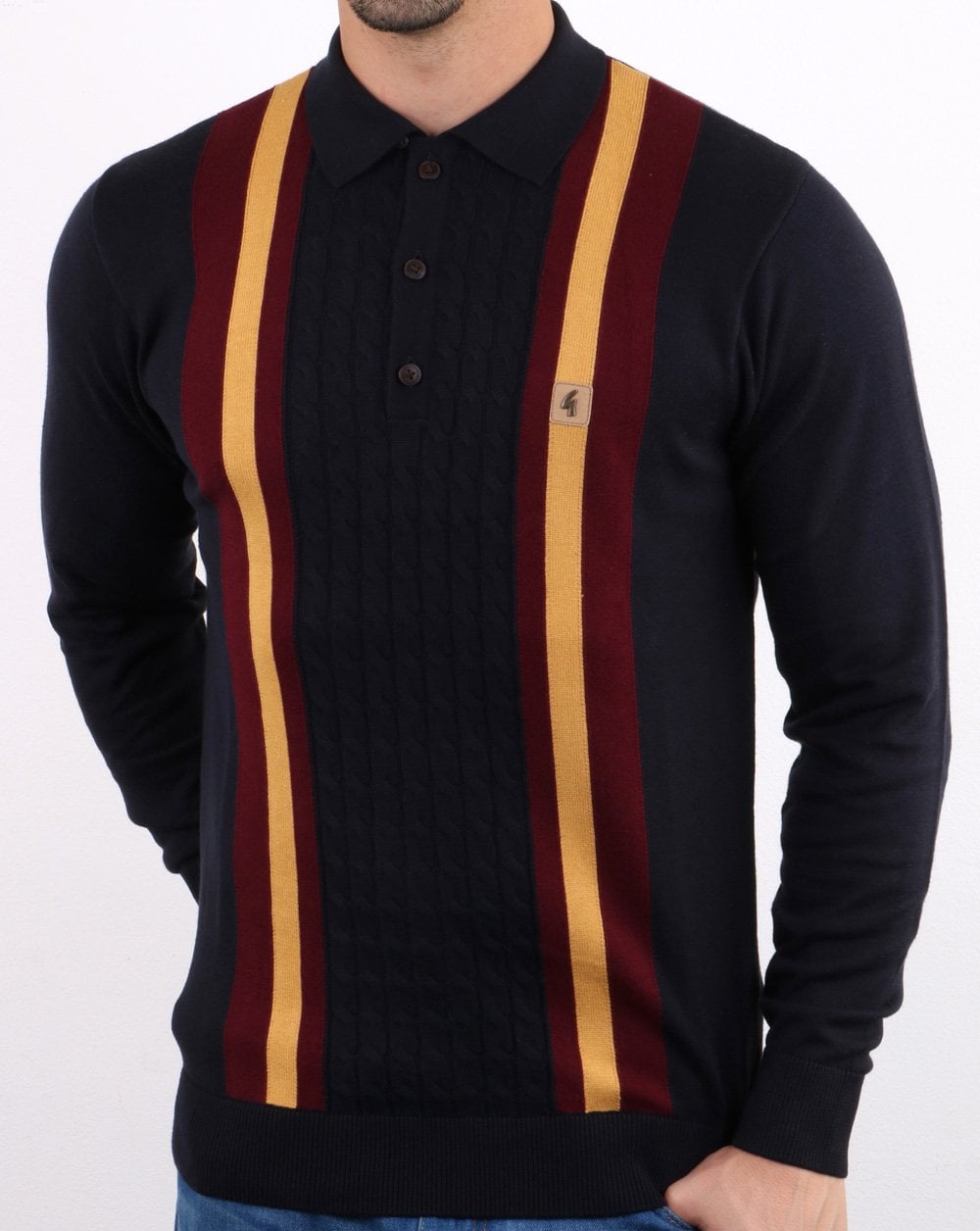 Gabicci Vintage Tram Poloshirt Marineblau