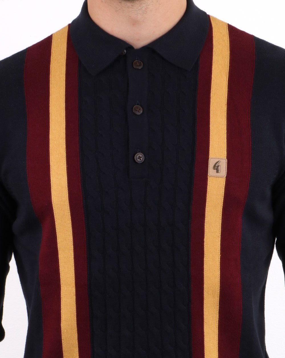 Gabicci Vintage Tram Poloshirt Marineblau