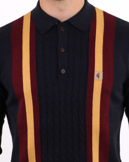 Gabicci Vintage Tram Poloshirt Marineblau