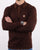 Gabicci Vintage Linekar Polo Shirt Cocoa