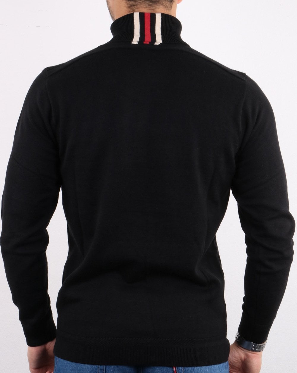 Gabicci Vintage Coaster Roll Neck Black