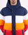 Fila Vintage Multi Puffer Jacket Navy/white/orange