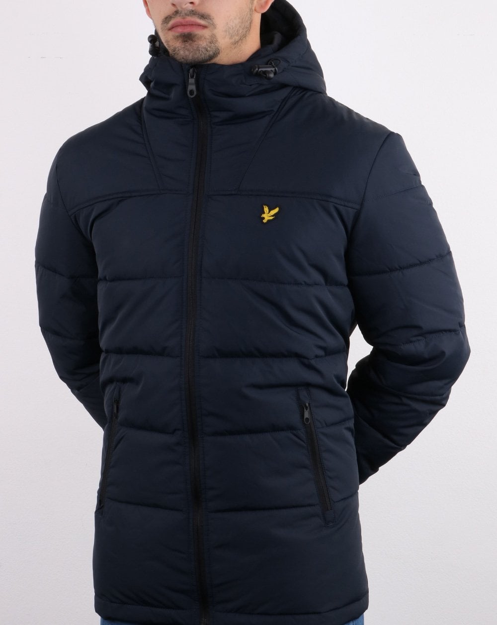 Lyle And Scott Wattierte Jacke Marineblau