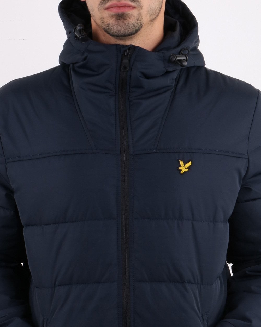 Lyle And Scott Wattierte Jacke Marineblau