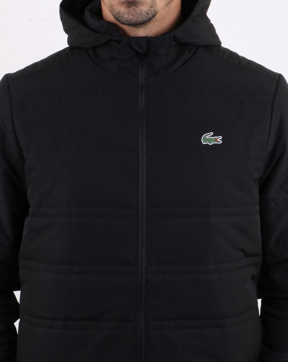 Lacoste Kapuzenjacke Schwarz