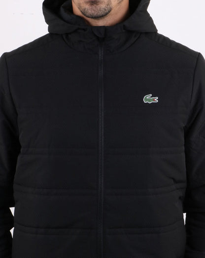 Lacoste Kapuzenjacke Schwarz