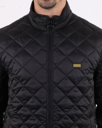 Barbour International Gear Steppjacke Schwarz