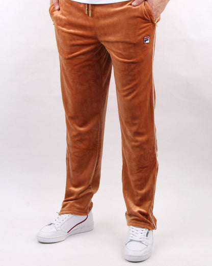 Fila Vintage Cyrus Velours Trainingshose Rostorange