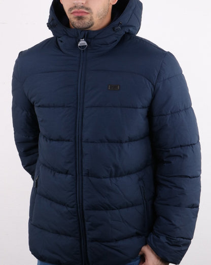 Barbour International Court Steppjacke Marineblau