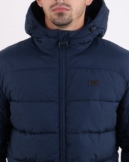 Barbour International Court Steppjacke Marineblau