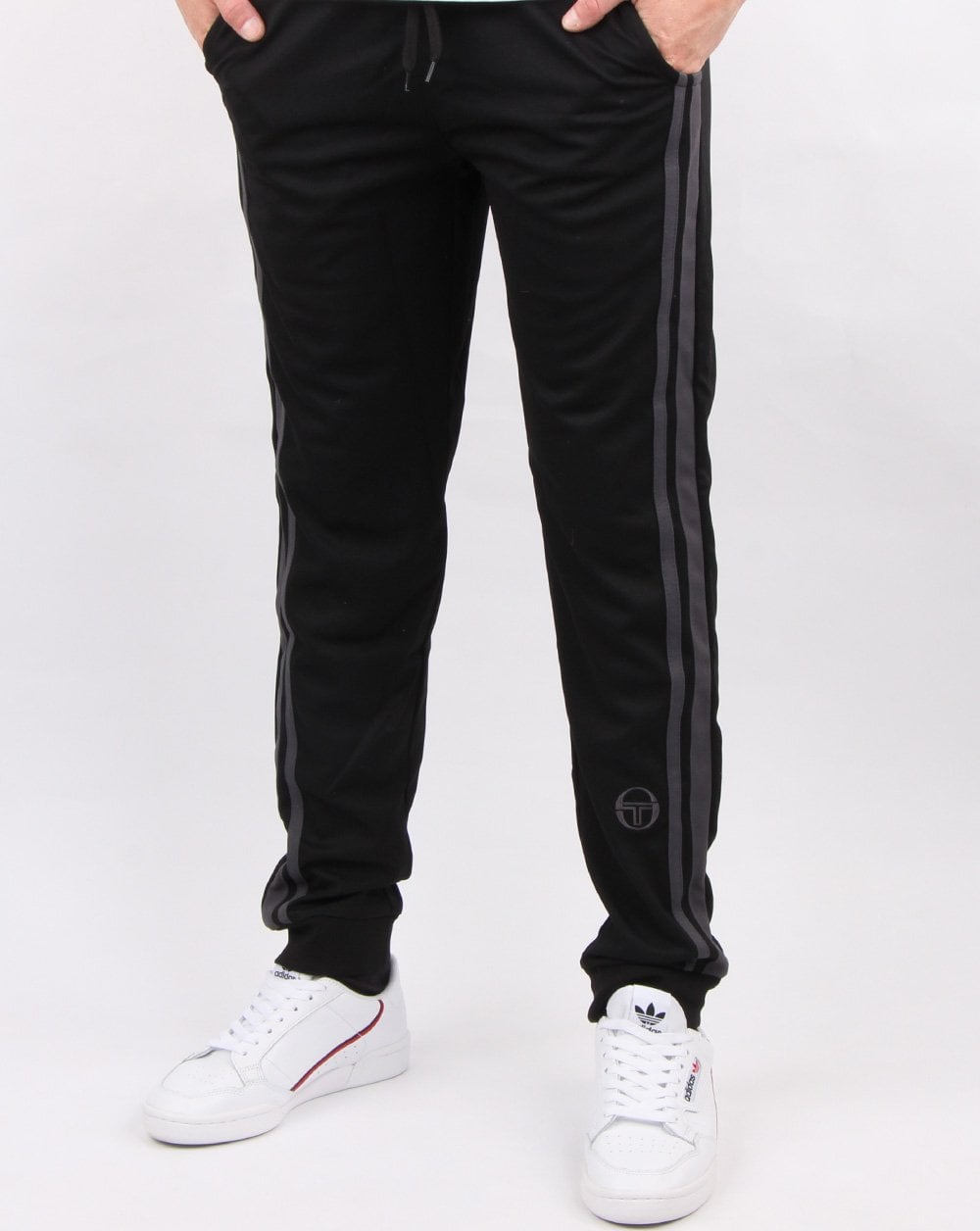 Sergio Tacchini Masters Trainingshose Schwarz/Grau