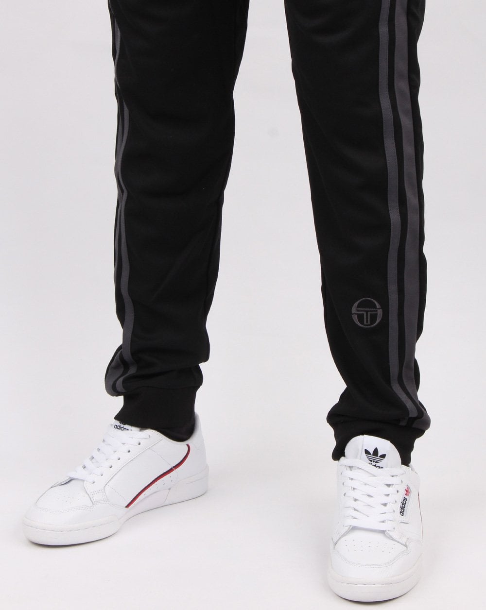 Sergio Tacchini Masters Trainingshose Schwarz/Grau