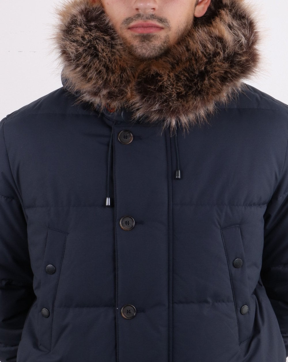 Barbour Fenny Steppjacke Marineblau