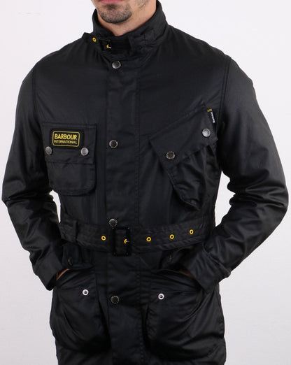 Barbour Slim International Schwarz