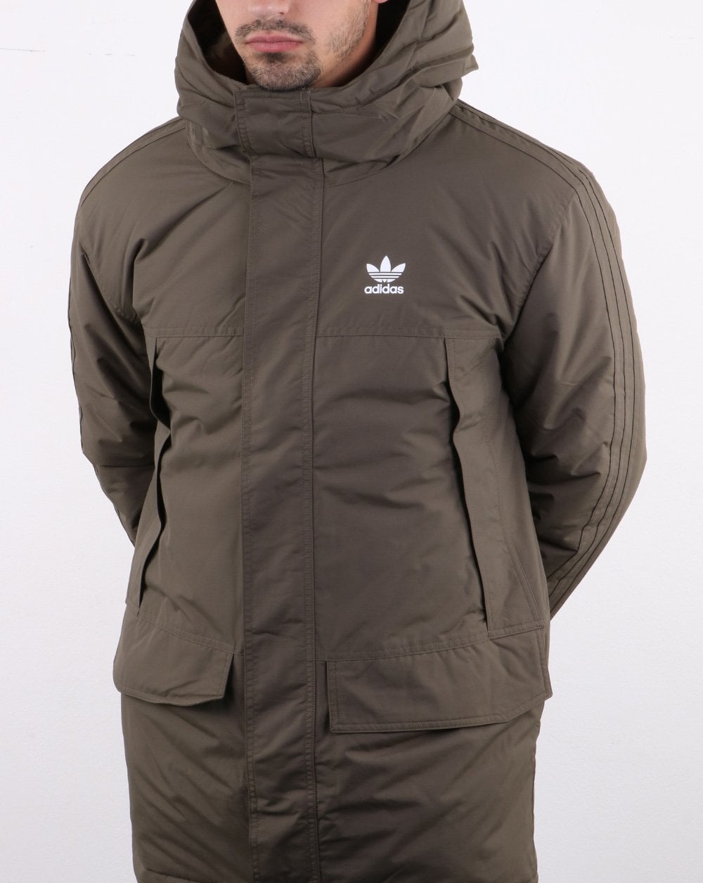 Adidas Originals Parka Wattierte Jacke Branch