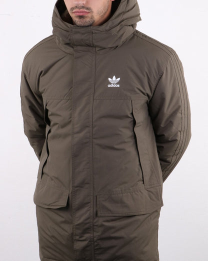 Adidas Originals Parka Wattierte Jacke Branch