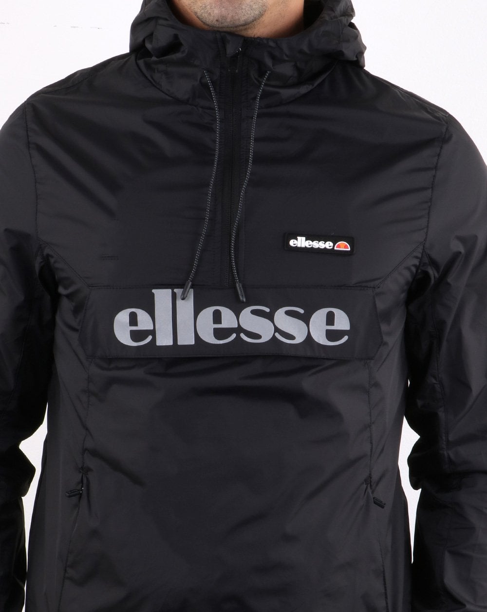 Ellesse Berto Rain Jacket Black