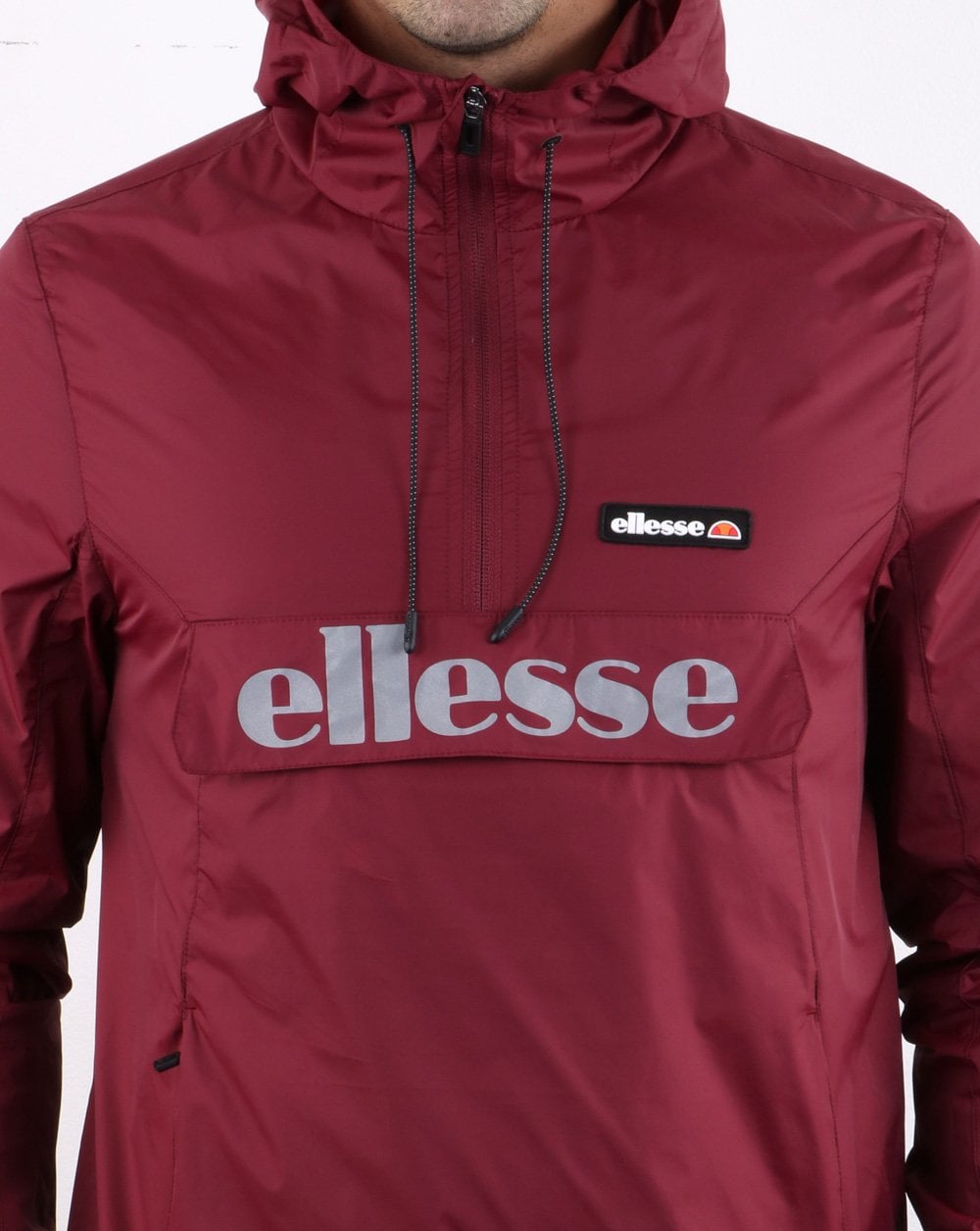 Ellesse Berto Regenjacke Burgund