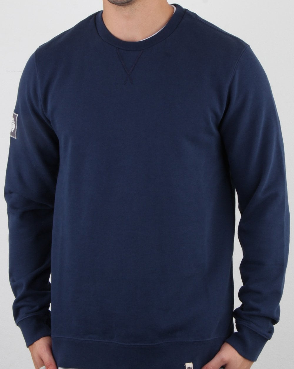Pretty Green Clements Sweatshirt Marineblau